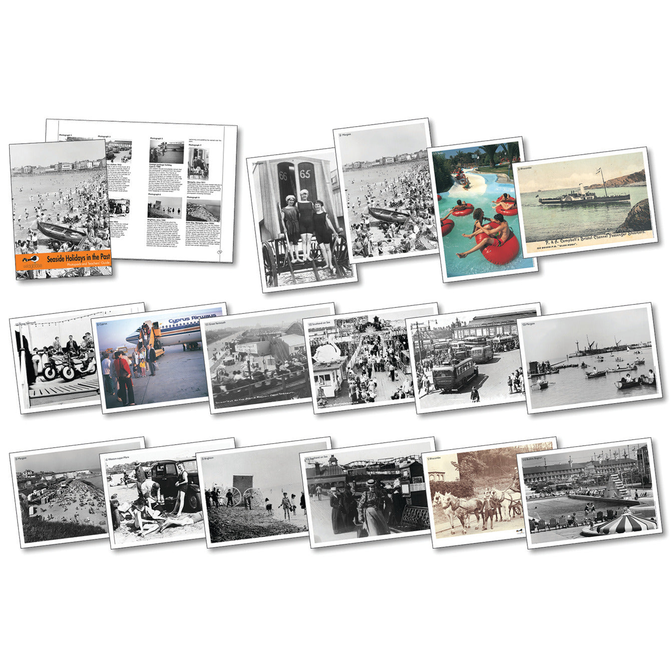 Seaside Holidays In The Past Photopack
 
 Sold As An Each In An A4 Plastic Packet