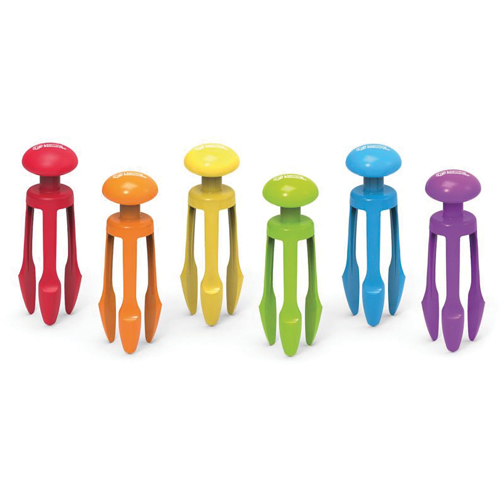 Tri-Grip Tongs (Set of 6) Sold In A Plastic Tub