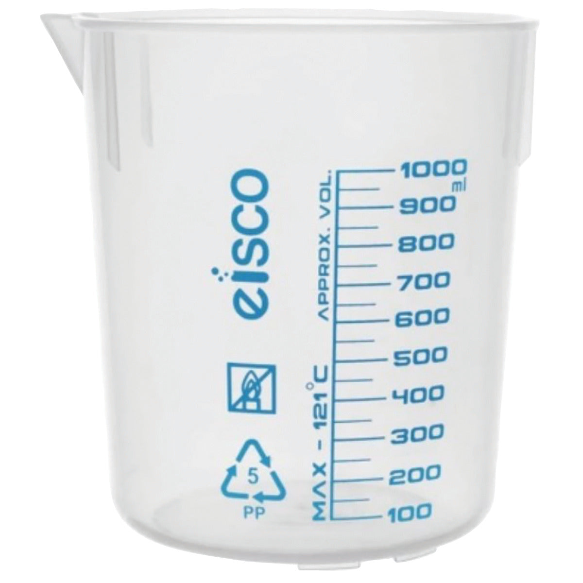 Polypropylene Beaker 1000ml Each