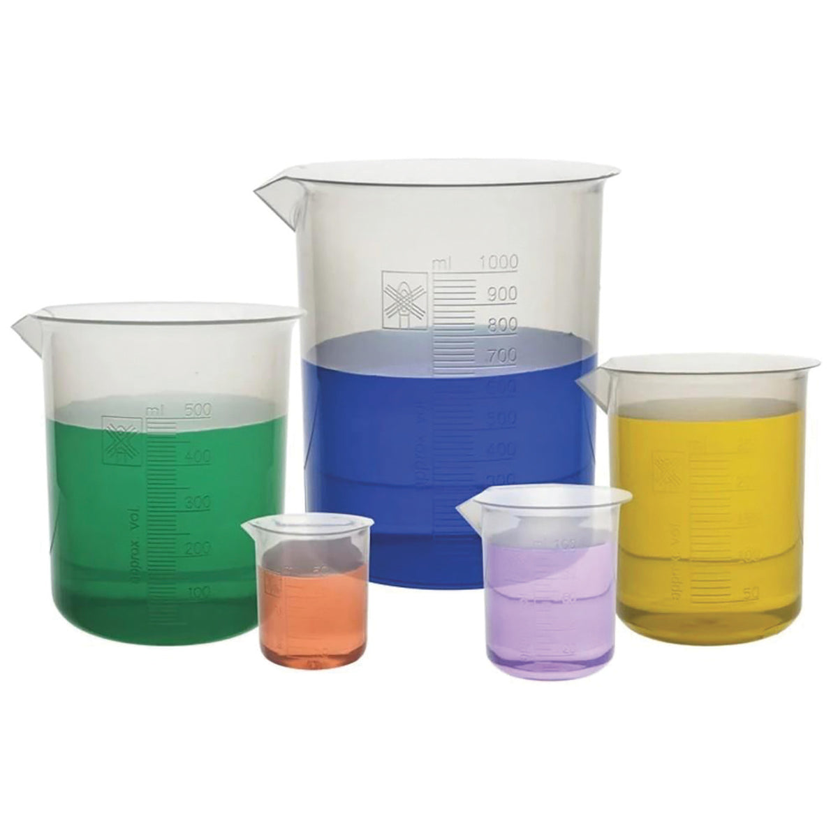 Stackable Beakers Set of 5