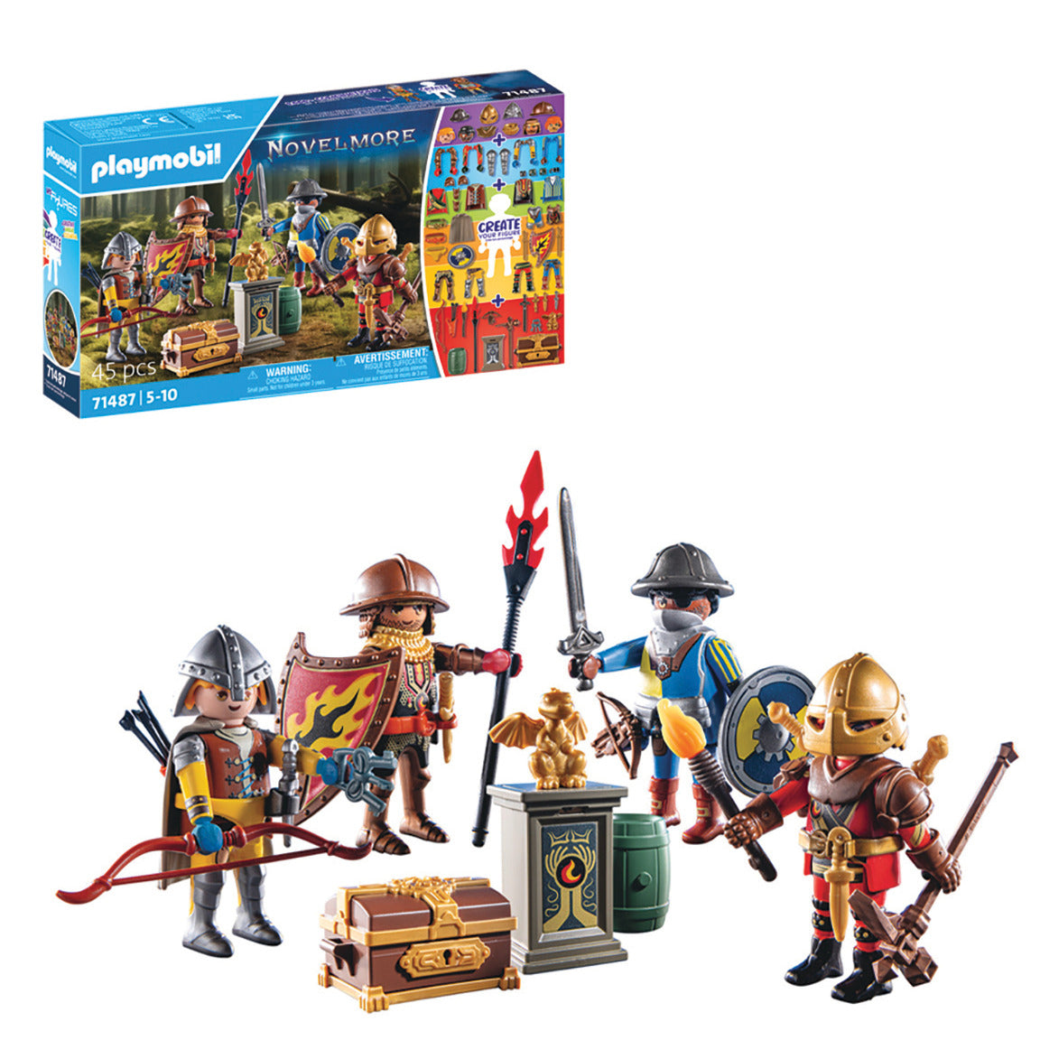 Playmobil Knights of Novelmore Figures Set
