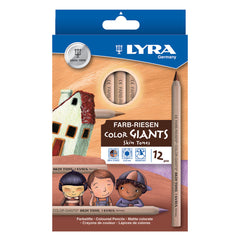 Pencil Lyra Giant Colour Skin Pk12