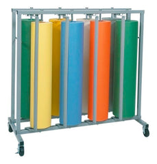 KIT VERTICAL PAPER RACK WITH 8 PAPER ROLLS