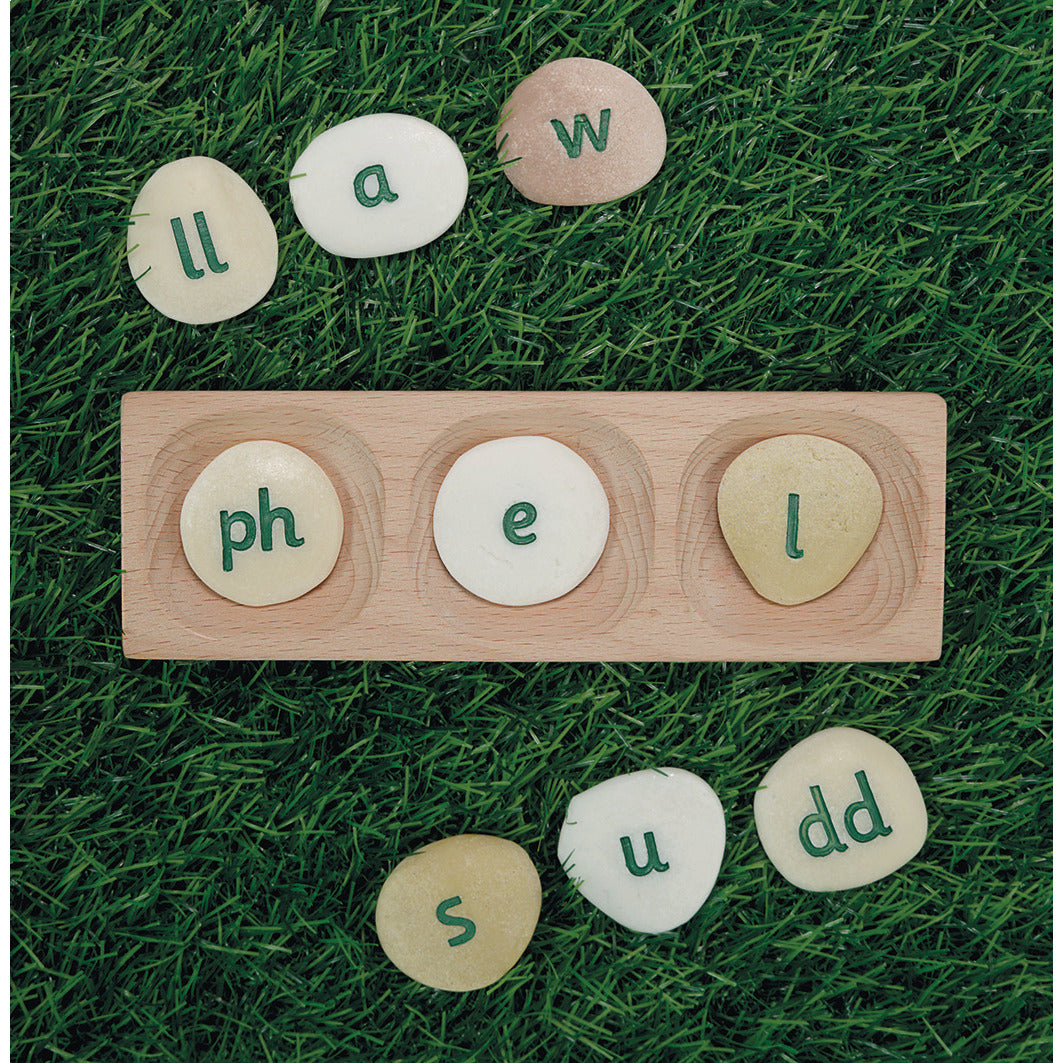 Welsh Alphabet Pebbles Set of 8 Pebbles Measuring Between 35_x001a_45mm