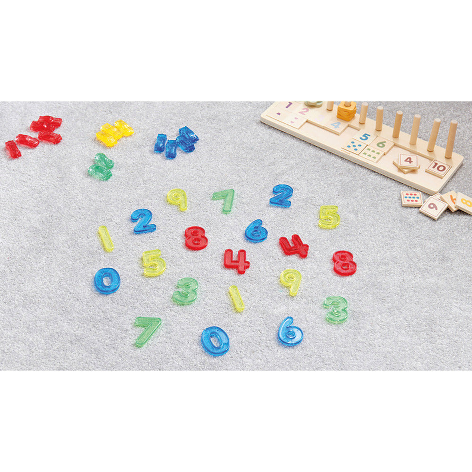Translucent Colour Numbers - Pack20