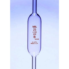 Bulb Pipette Class B 25ml Each