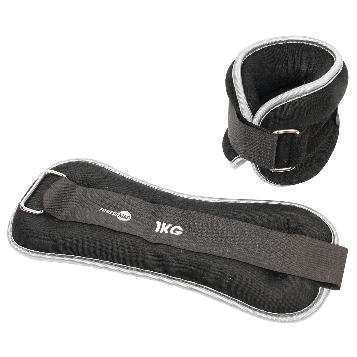 Neoprene Wrist & Ankle Weights - 2 x 1kg