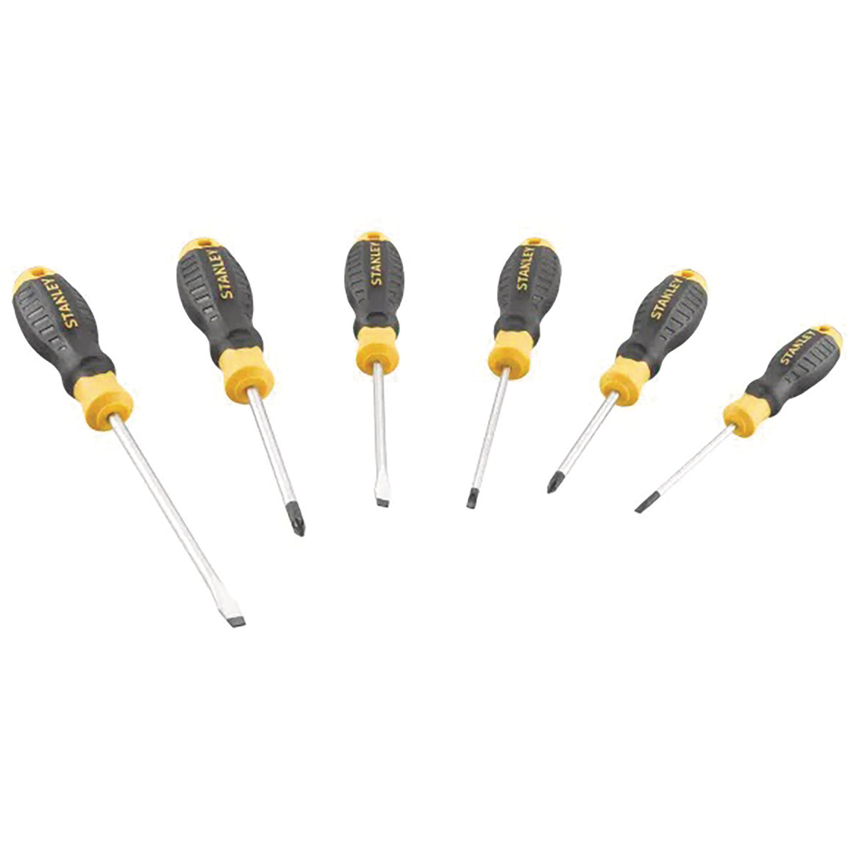 Stanley Cushion Grip Screwdriver Set 6 Piece