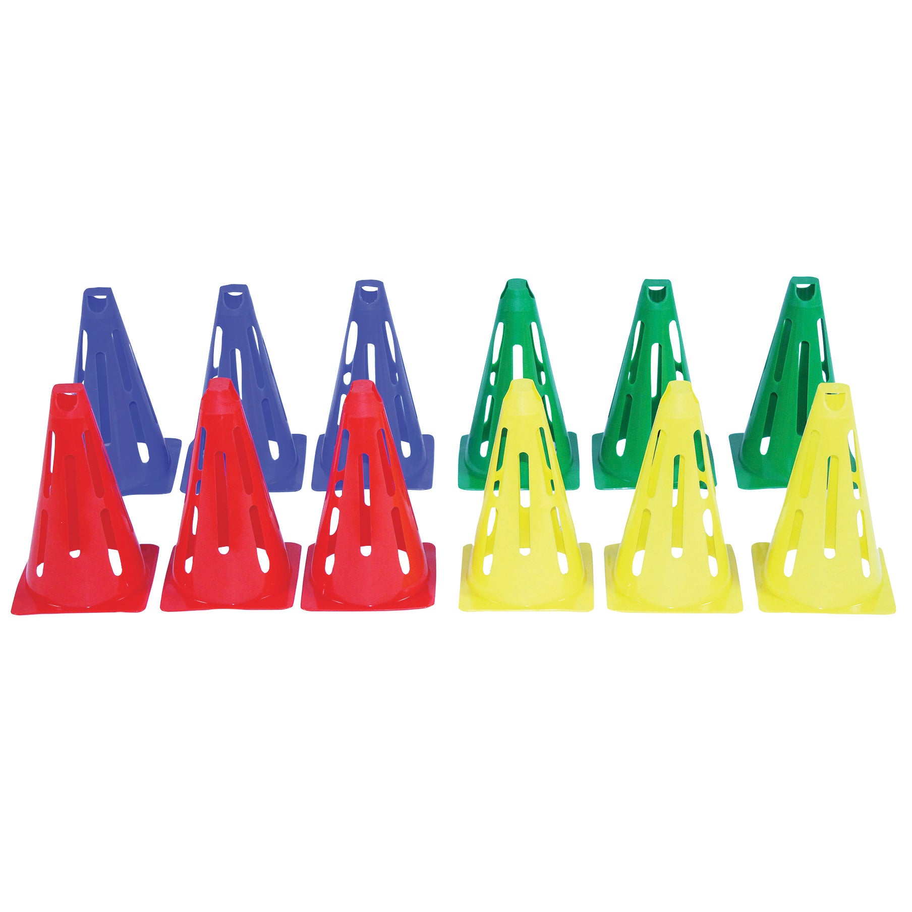 Mastersport Flexi-Cone Mixed Colours Set of 12