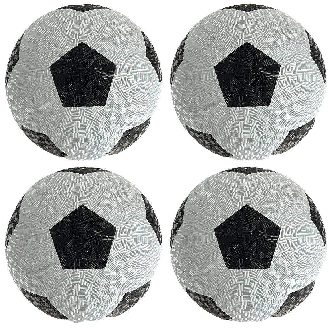 Playground Footballs Pack of 4 - Size 4