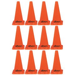 Albion Lightweight Training Cones Orange 225cm Pack of 12