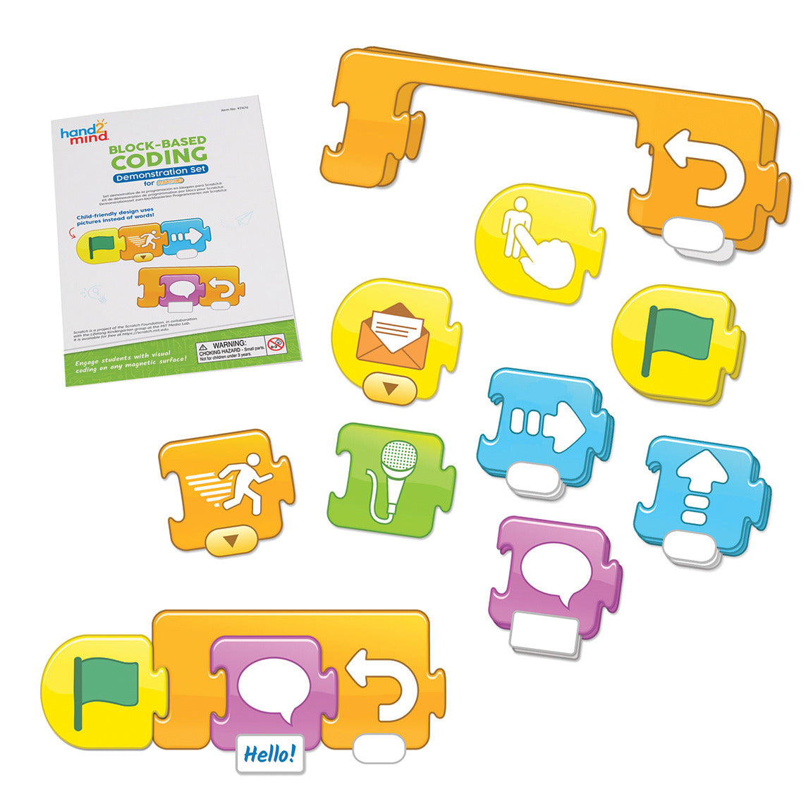 Block Based Coding Demonstration Set For Scratch Jr Age 5