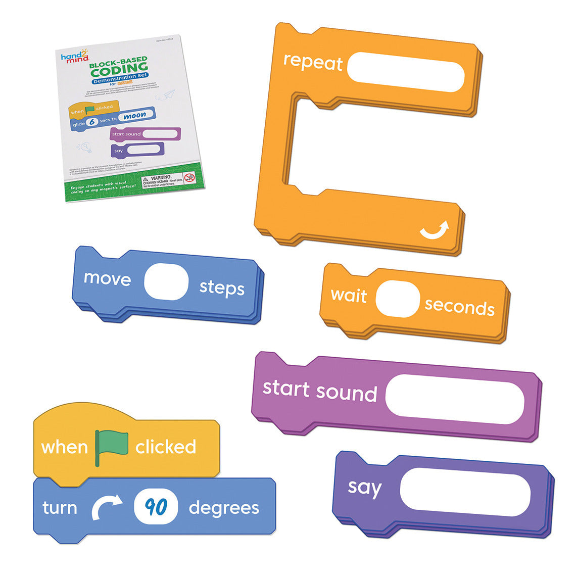 Block Based Coding Demonstration Set For Scratch Jr Age 8