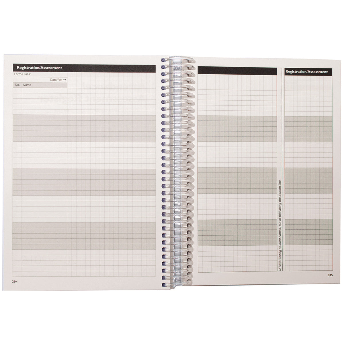 A5 Teacher's Planner 2026/27 One Day Per Page 6 Period 50 Registration/Assessment Forms Information
