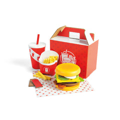Burger And Fries Set Each