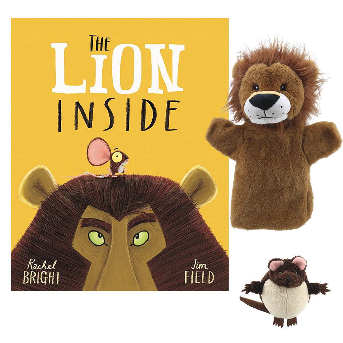 The Lion Inside Book & Puppet Set