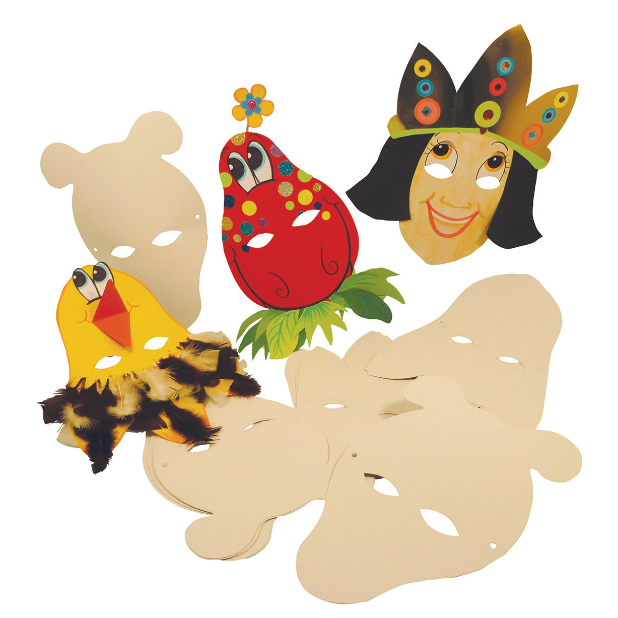 Make A Mask 2Types 15 Of Each Type