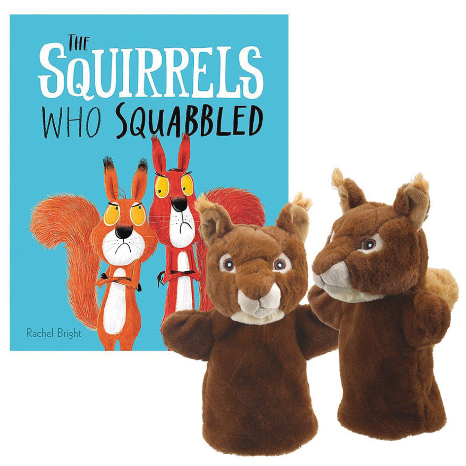 The Squirrels Who Squabbled Puppet And Book Set