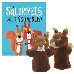 The Squirrels Who Squabbled Puppet And Book Set