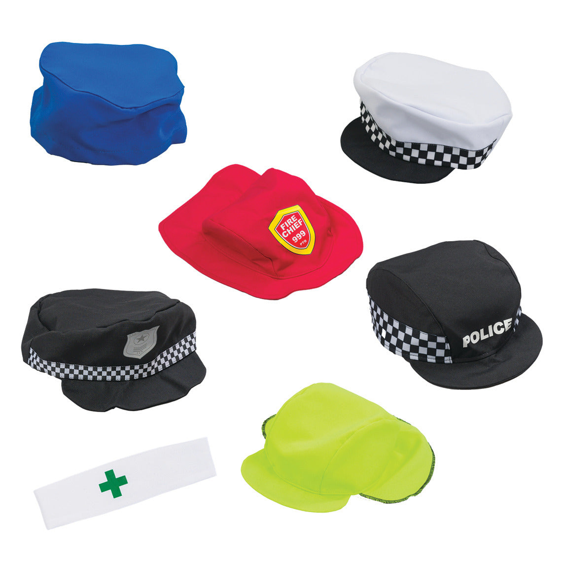 People Who Help Us Hat Selection Set of 7