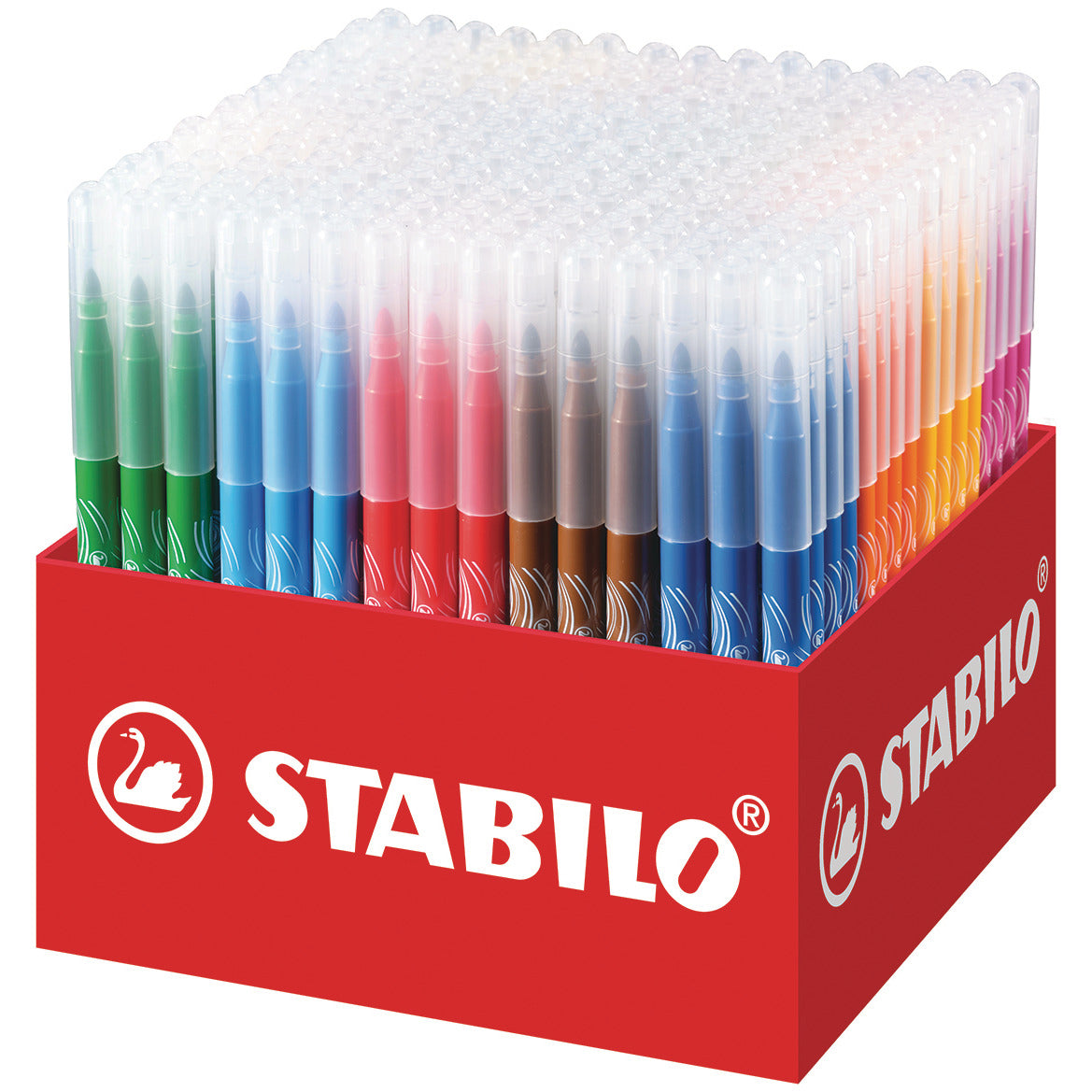 Stabilo Power Felt Tip Pens 240Pcs- 20 Assorted Colours
