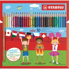 Stabilo Color Pencils Wallet of 30 Assorted Colours