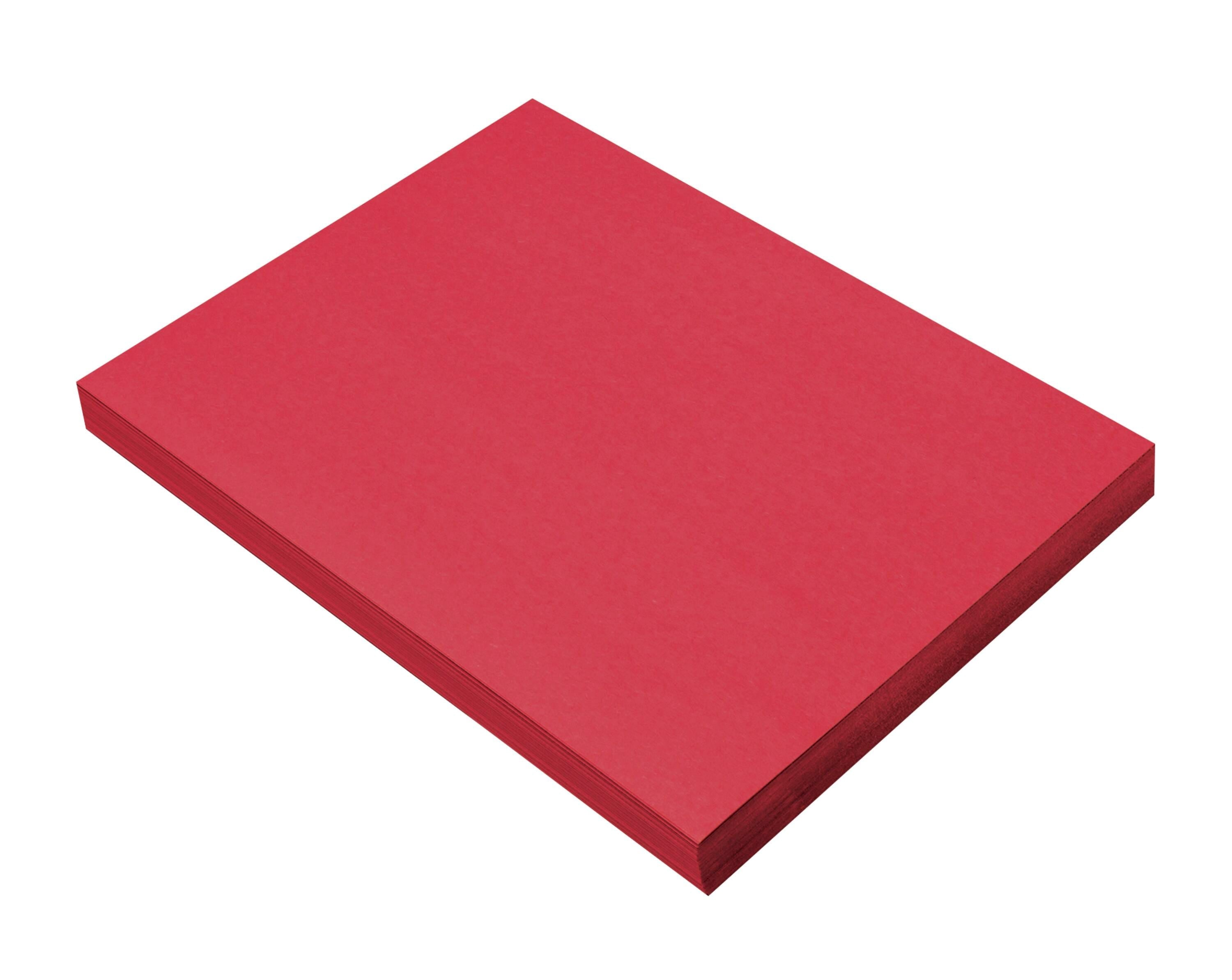 CONST PPR 9X12 HOLIDAY RED PRANG PACK OF 100