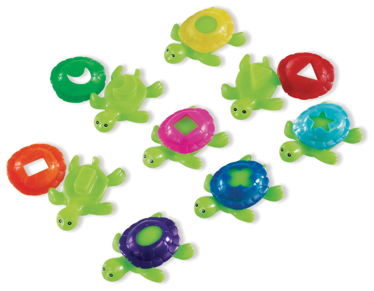SHAPES SHELL TURTLES - SET OF 16