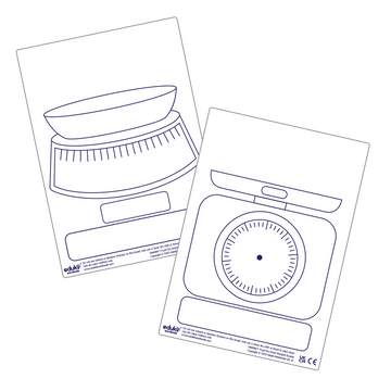 Dry Erase Pupils Weight Boards A5 , pack of 30