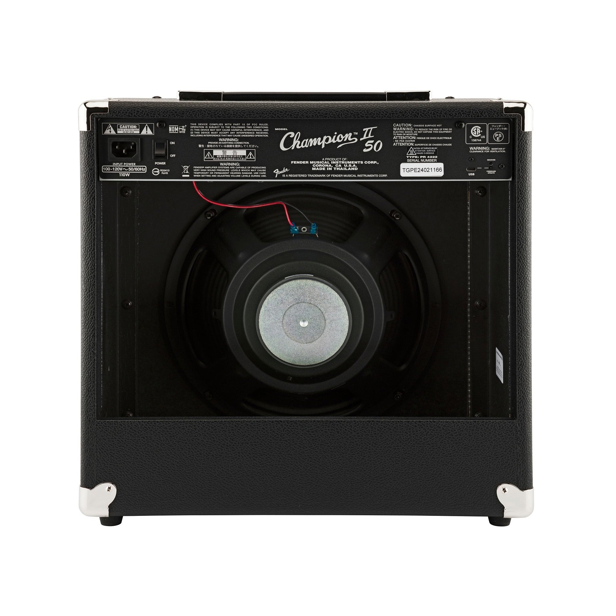 Fender Champion II 50W guitar combo amplifier