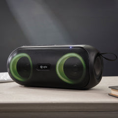 QTX PartyPod Bluetooth speaker with LED light show