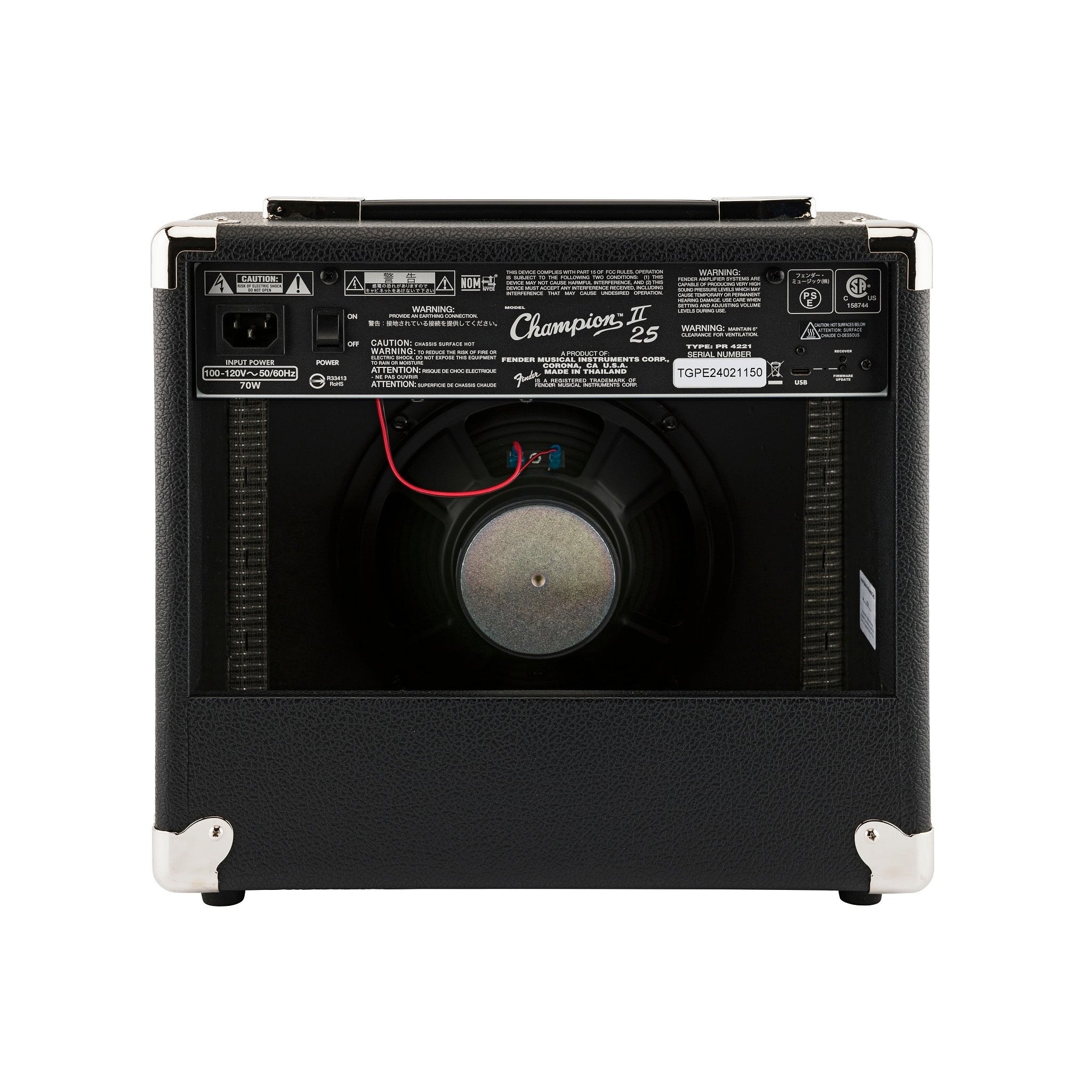 Fender Champion II 25W guitar combo amplifier