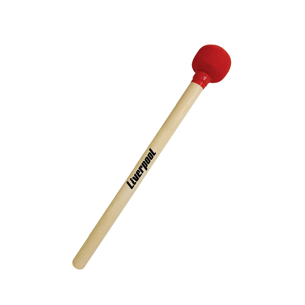 Liverpool olodum mallet with wooden handle – Red
