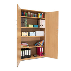 Monarch MEQ1800 stock cupboard with 1 fixed & 4 adjustable shelves