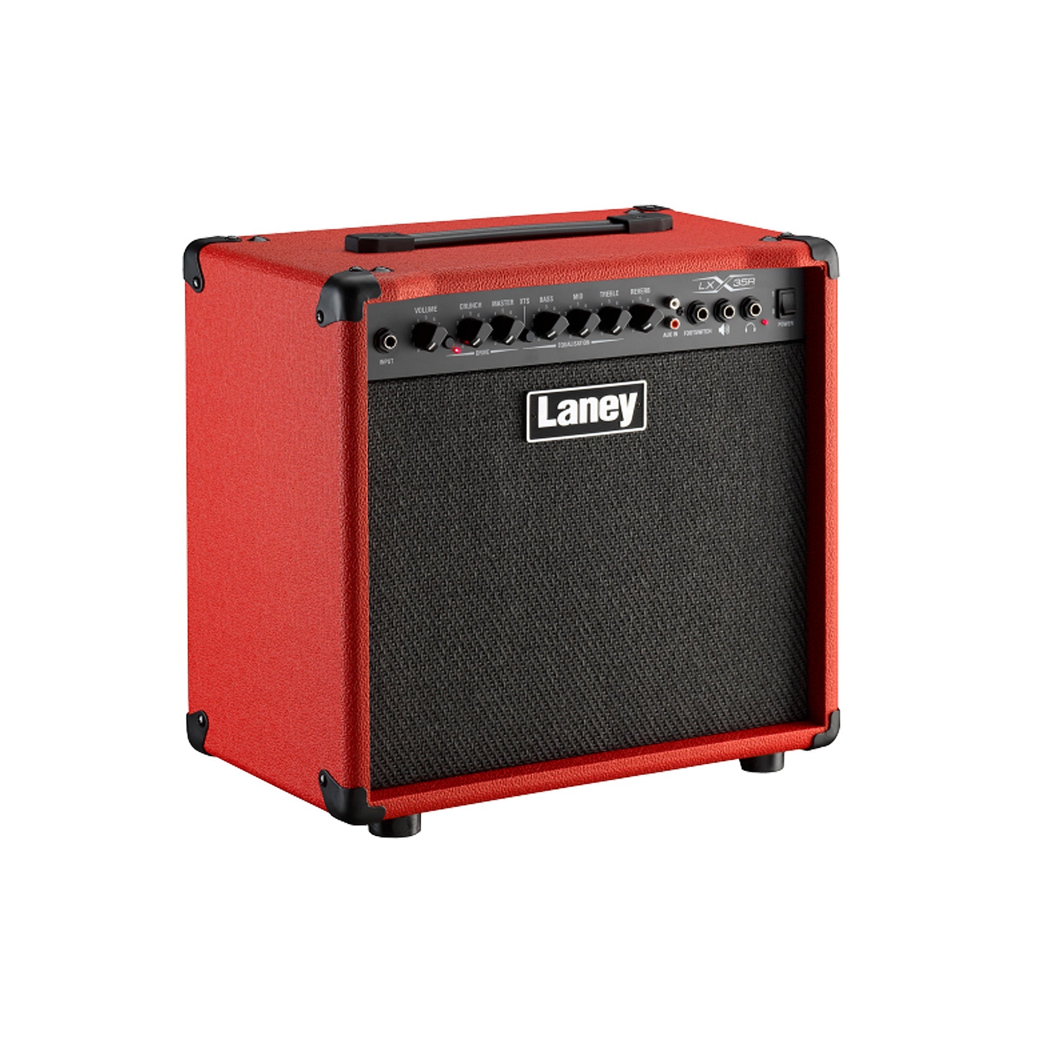 Laney LX35R 35W guitar combo amplifier with reverb – Red