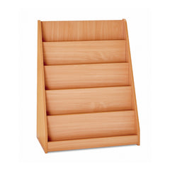 Monarch library unit with 5 tiered fixed shelves