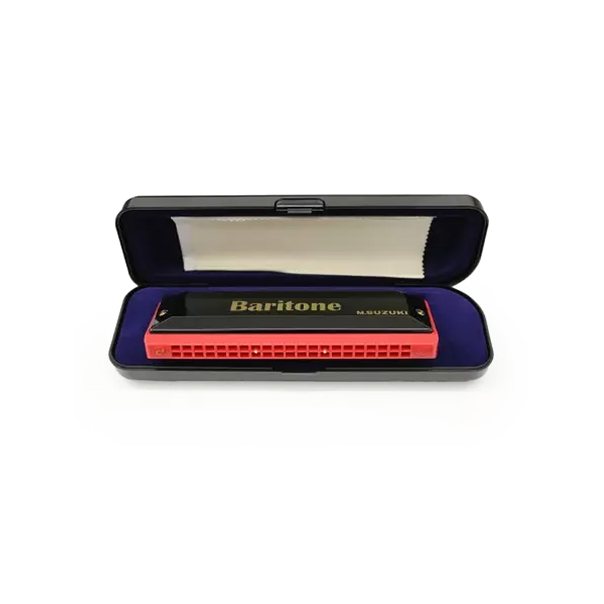 Suzuki 21-hole baritone tremolo harmonica in C
