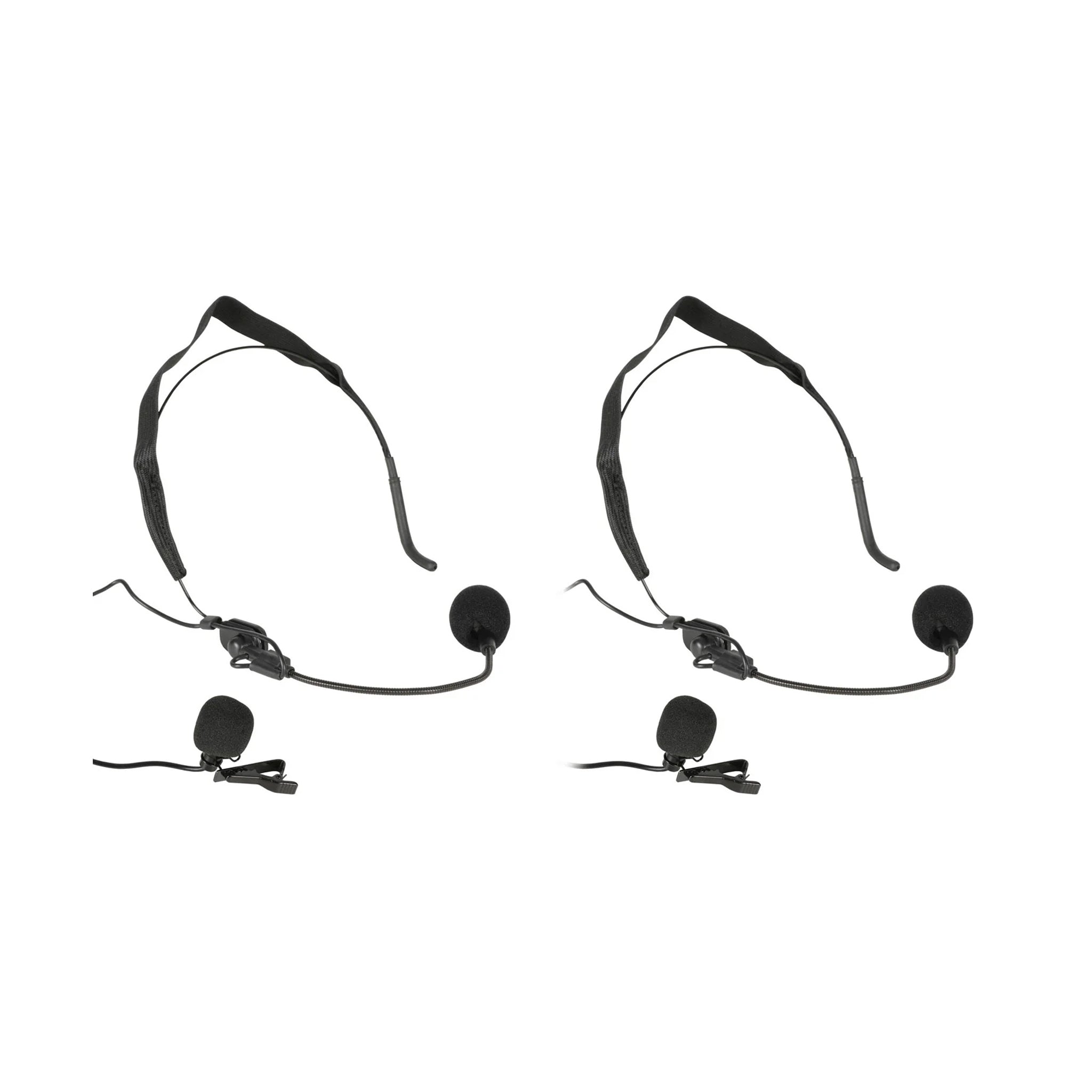 Chord NU4 4-channel wireless microphone system - 2 x handheld and 2 x headset mics