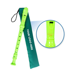 Recorder Workshop custom logo descant recorder - Green