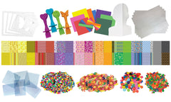 CRAFT COLLAGE KIT BIG BOX OF ART MATERIALS