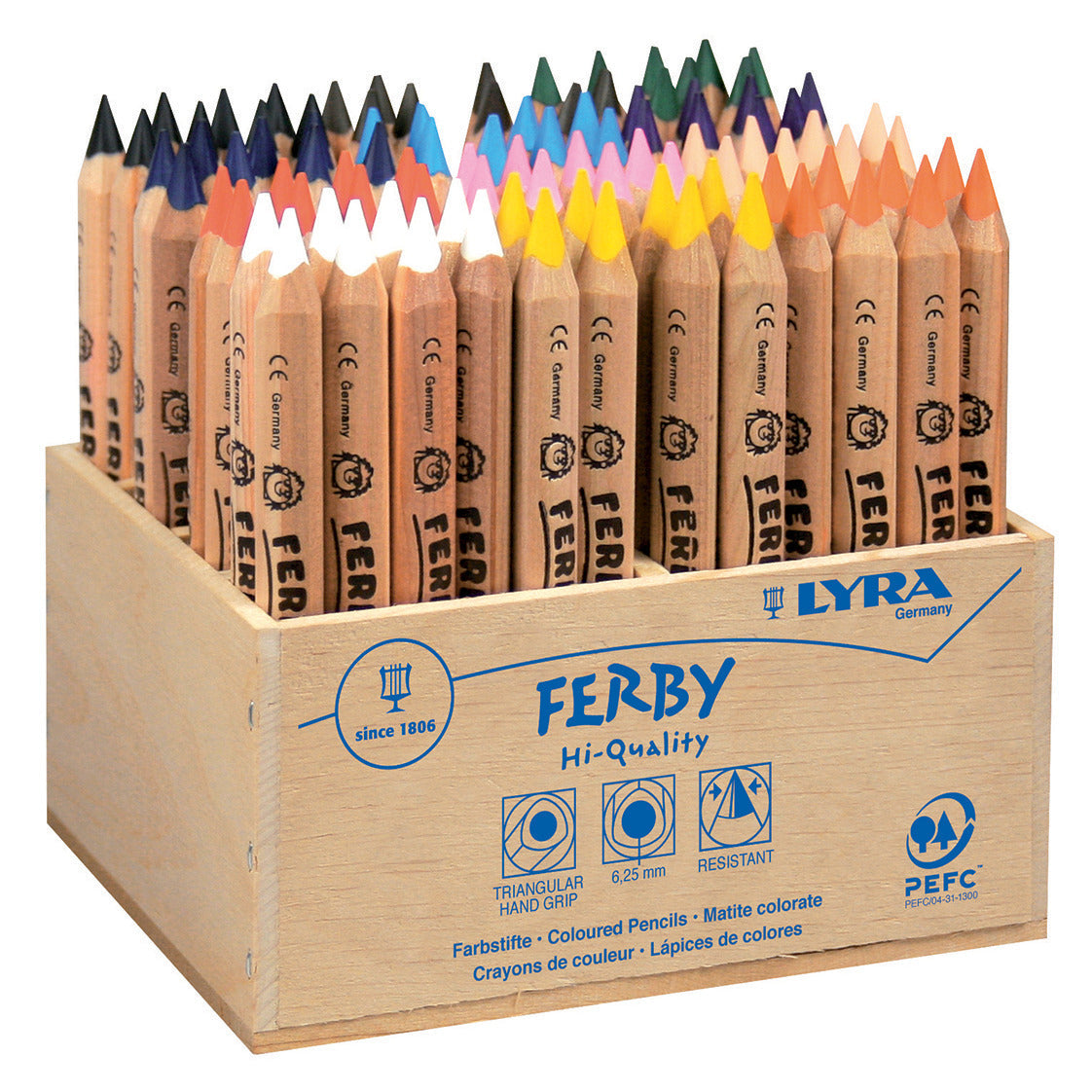Pencils Fila Ferby Display Asst P96