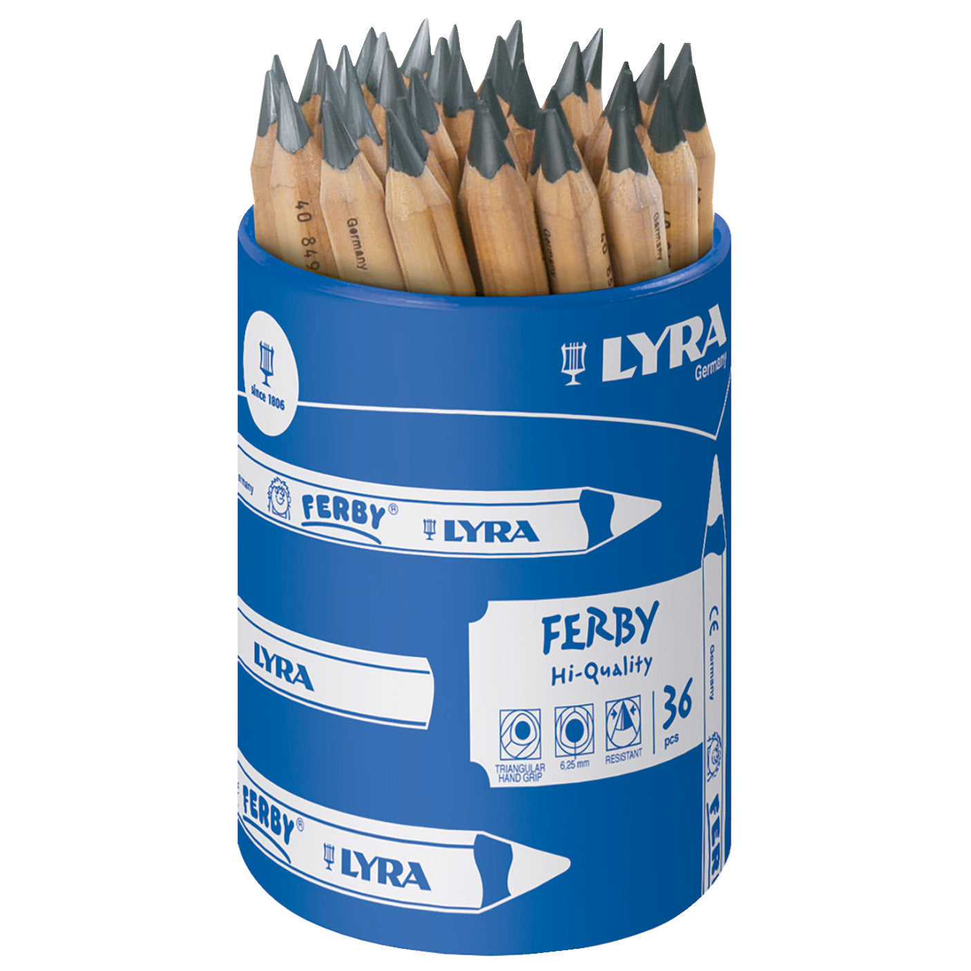 Pencils Fila Black Lead Ferby Tub36