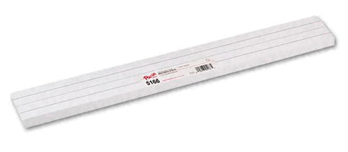 PAPER SENTENCE STRIPS PACON 3X24 IN WHITE PK OF 100