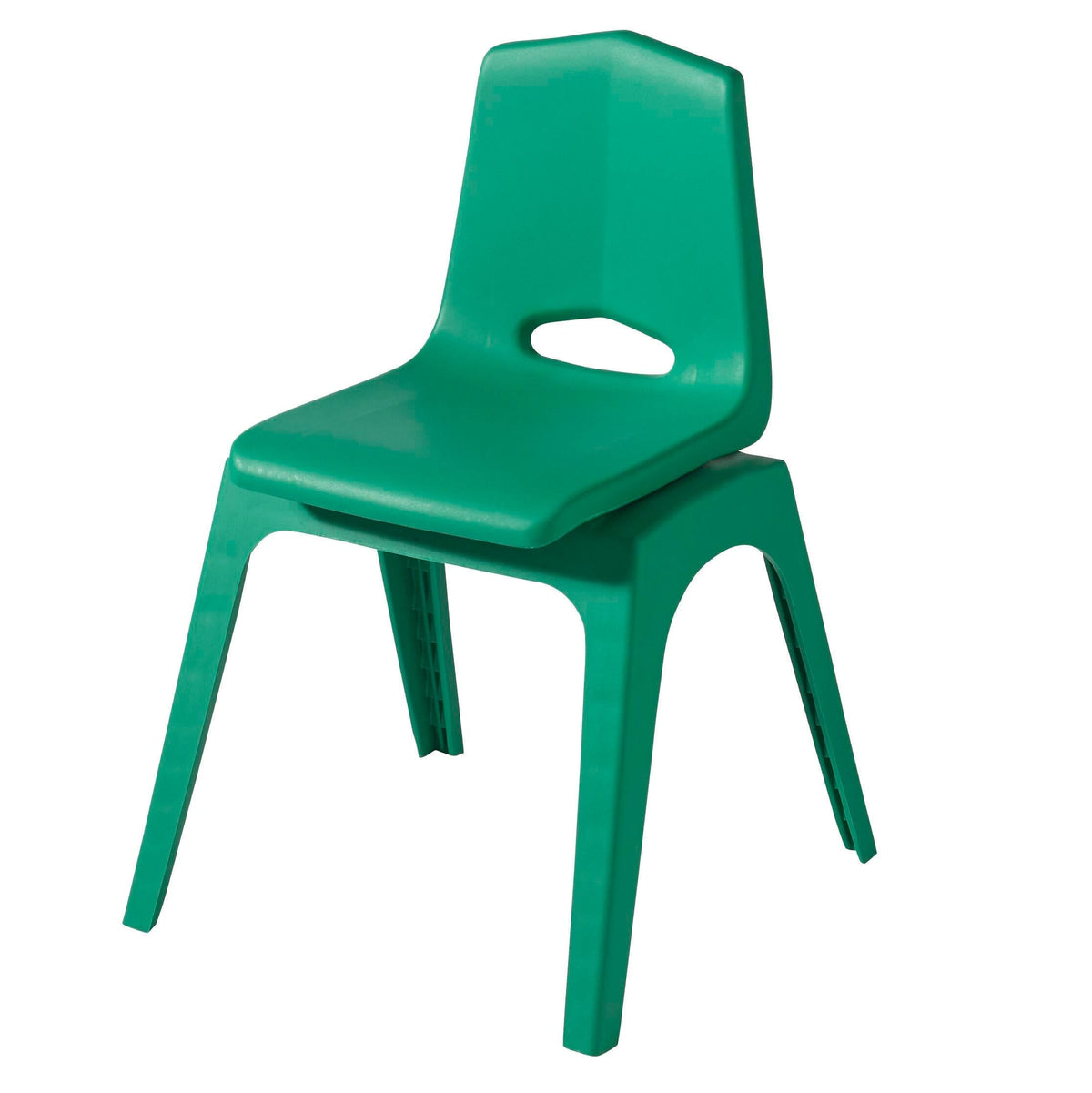 CLASSROOM SELECT - CHAIR - PRIMA STACK - 9 IN - SPECIFY SEAT COLOR - SPECIFY FRAME COLOR