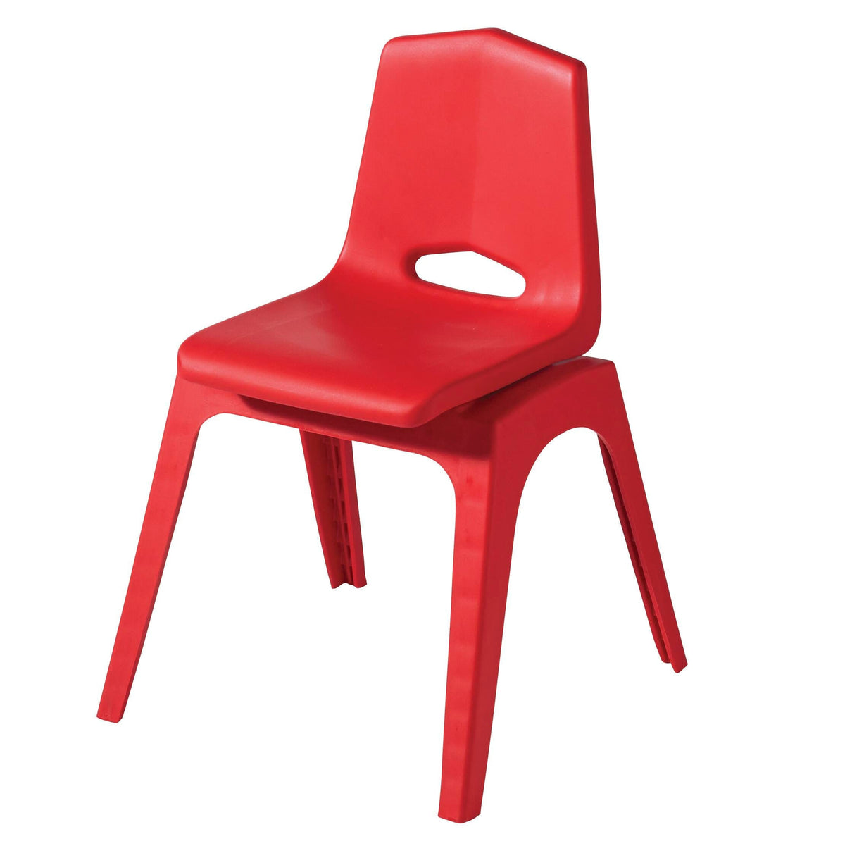 CLASSROOM SELECT - CHAIR - PRIMA STACK - 10 IN - SPECIFY SEAT COLOR - SPECIFY FRAME COLOR