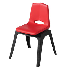 CLASSROOM SELECT - CHAIR - PRIMA STACK - 13 IN - SPECIFY SEAT COLOR - SPECIFY FRAME COLOR