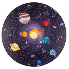 Solar System Circular Floor Puzzle