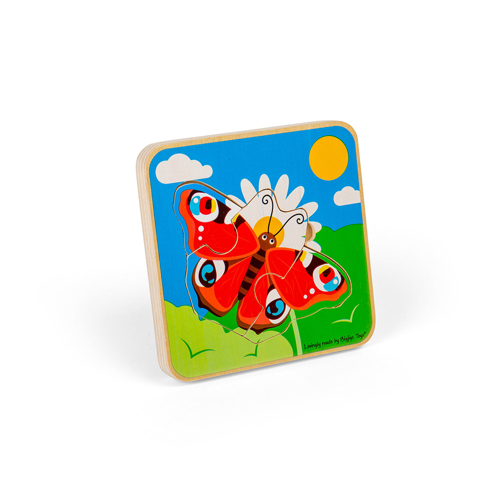 Lifecycle Layer Puzzle - Butterfly
