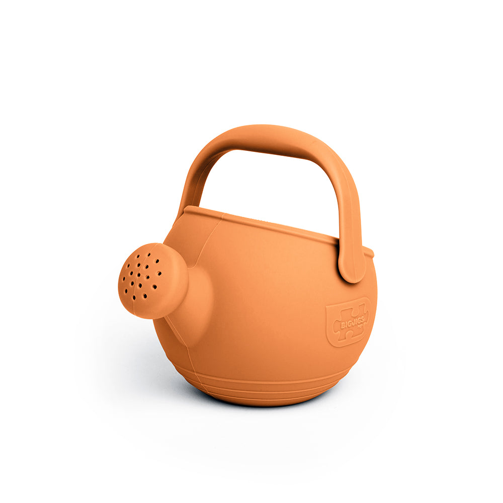 Apricot Orange Silicone Watering Can