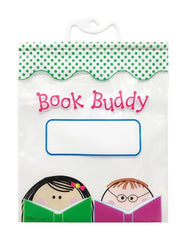 STORAGE BAG - BOOK BUDDY BAGS - GREEN - PACK OF 6